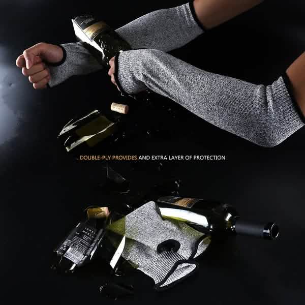 2-Pair: Safety Arm Sleeve Anti Cut Puncture Proof DailySale