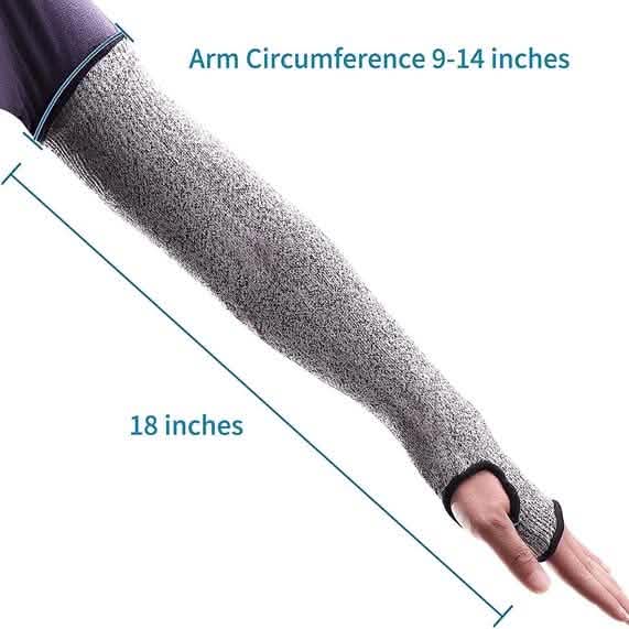 2-Pair: Safety Arm Sleeve Anti Cut Puncture Proof DailySale