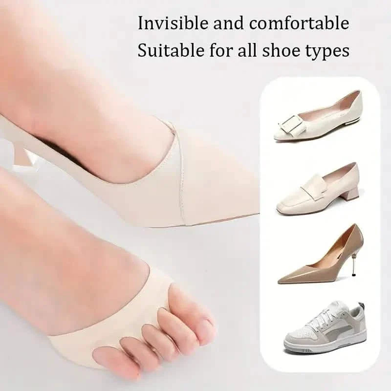 2-Pairs: Invisible Socks Spherical Footrest DailySale