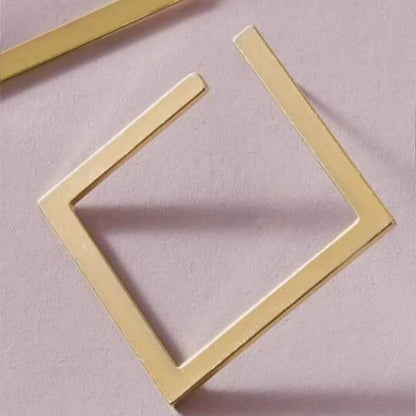2-Pairs: Minimalist Geometric Drop Earrings DailySale