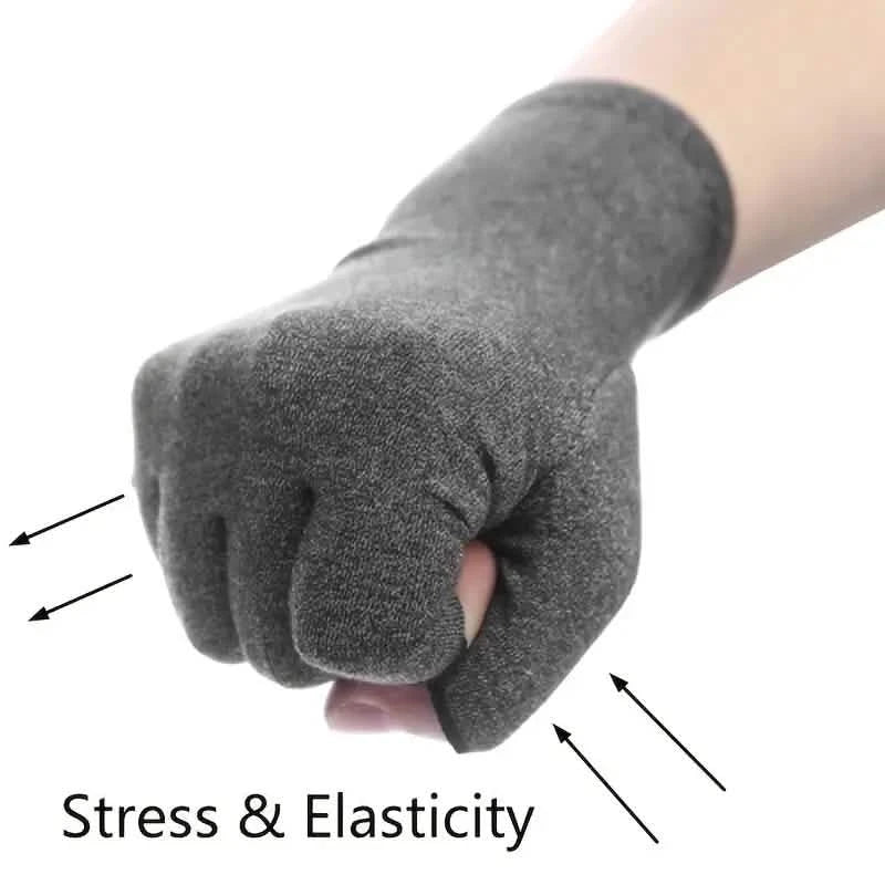 2-Pairs: Rheumatoid Arthritis Magnetic Compression Gloves DailySale