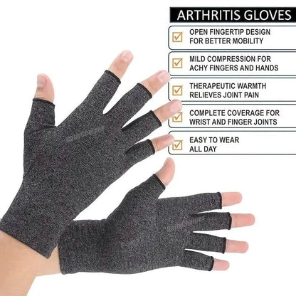 2-Pairs: Rheumatoid Arthritis Magnetic Compression Gloves DailySale