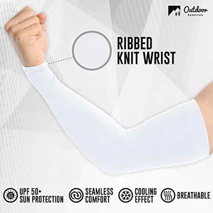 2-Pairs: UV Sun Protection Compression Arm Sleeves DailySale