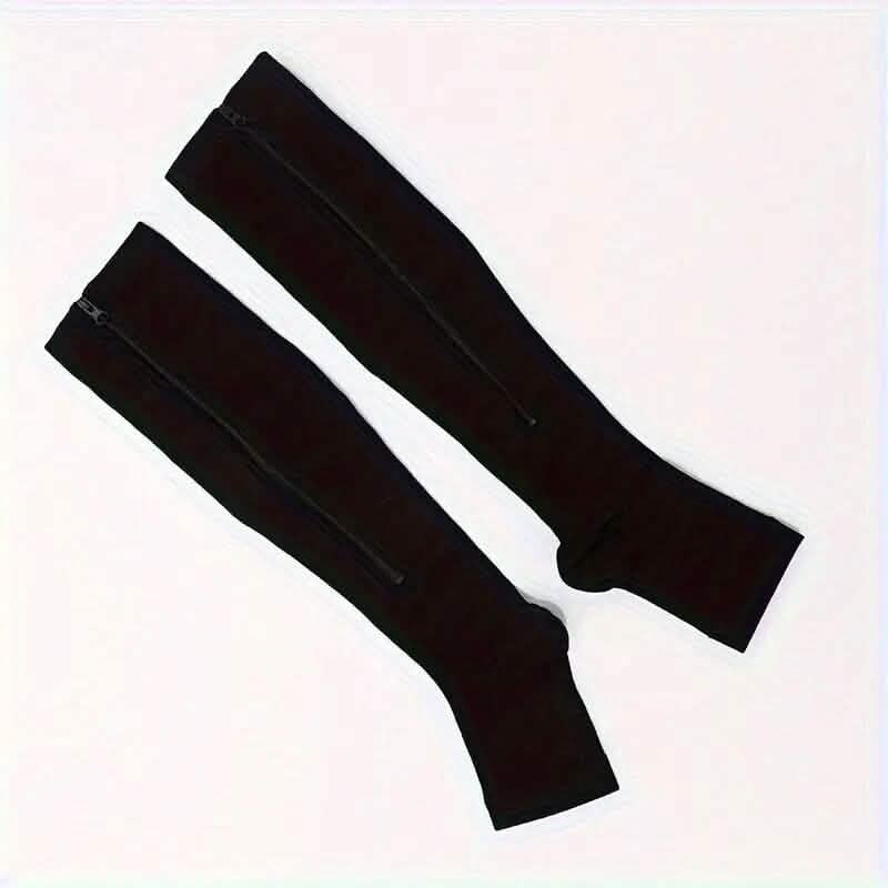 2-Pairs: Women's Open Toe Sports Compression Socks DailySale