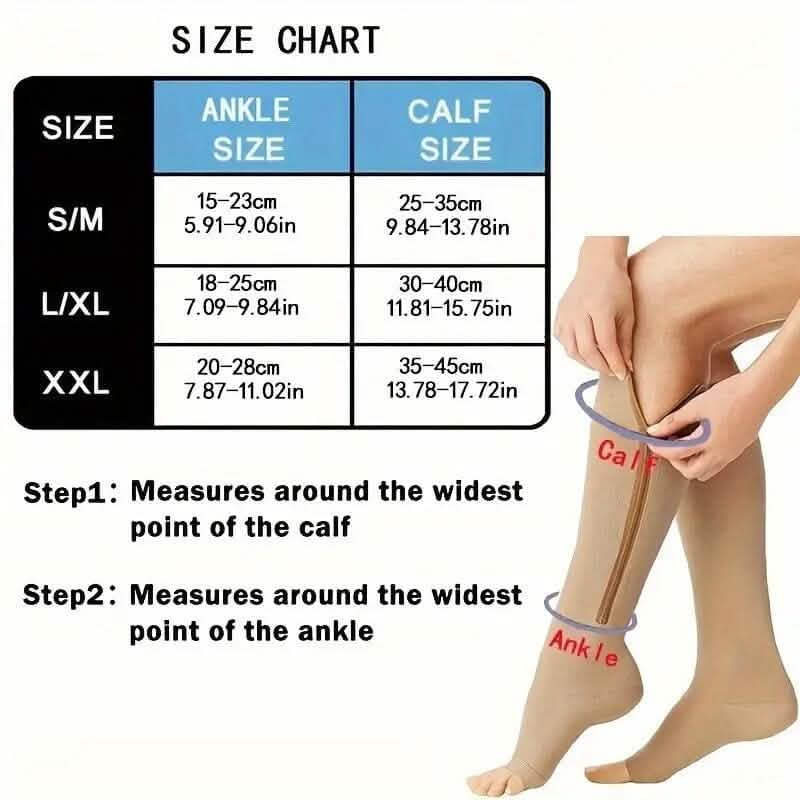 2-Pairs: Women's Open Toe Sports Compression Socks DailySale