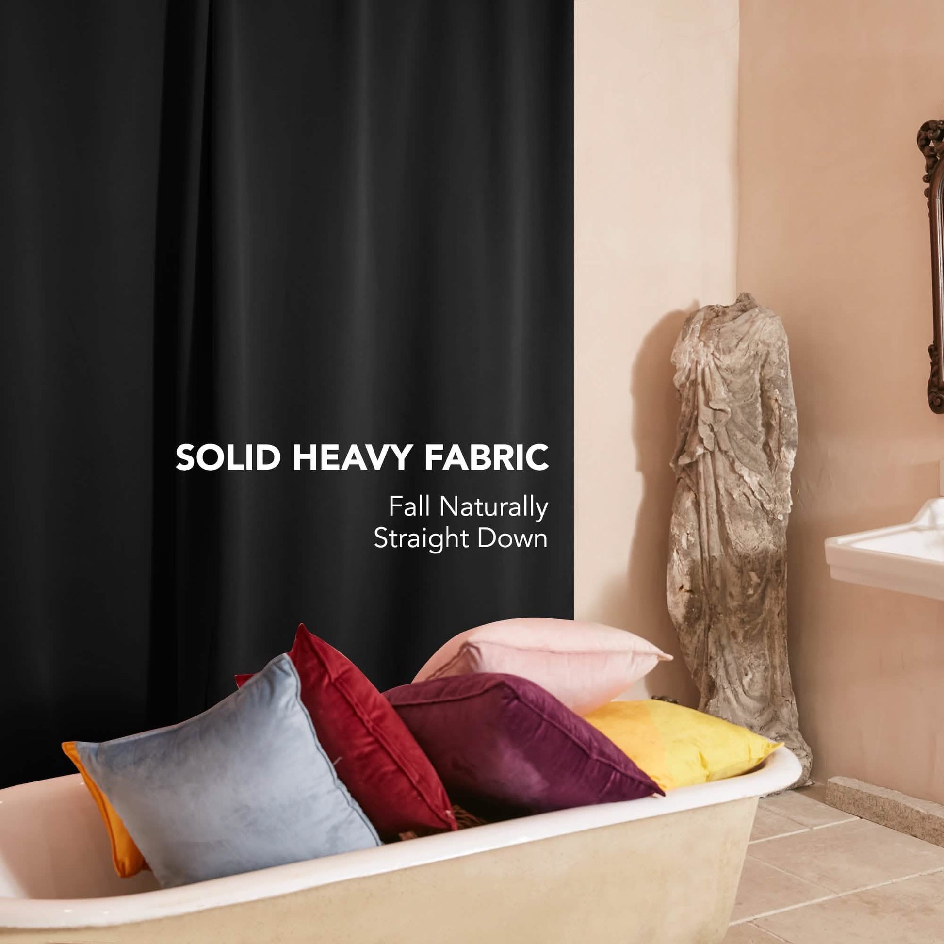 2-Panels: Deconovo Room Darkening Thermal Insulated Blackout Grommet Window Curtains DailySale