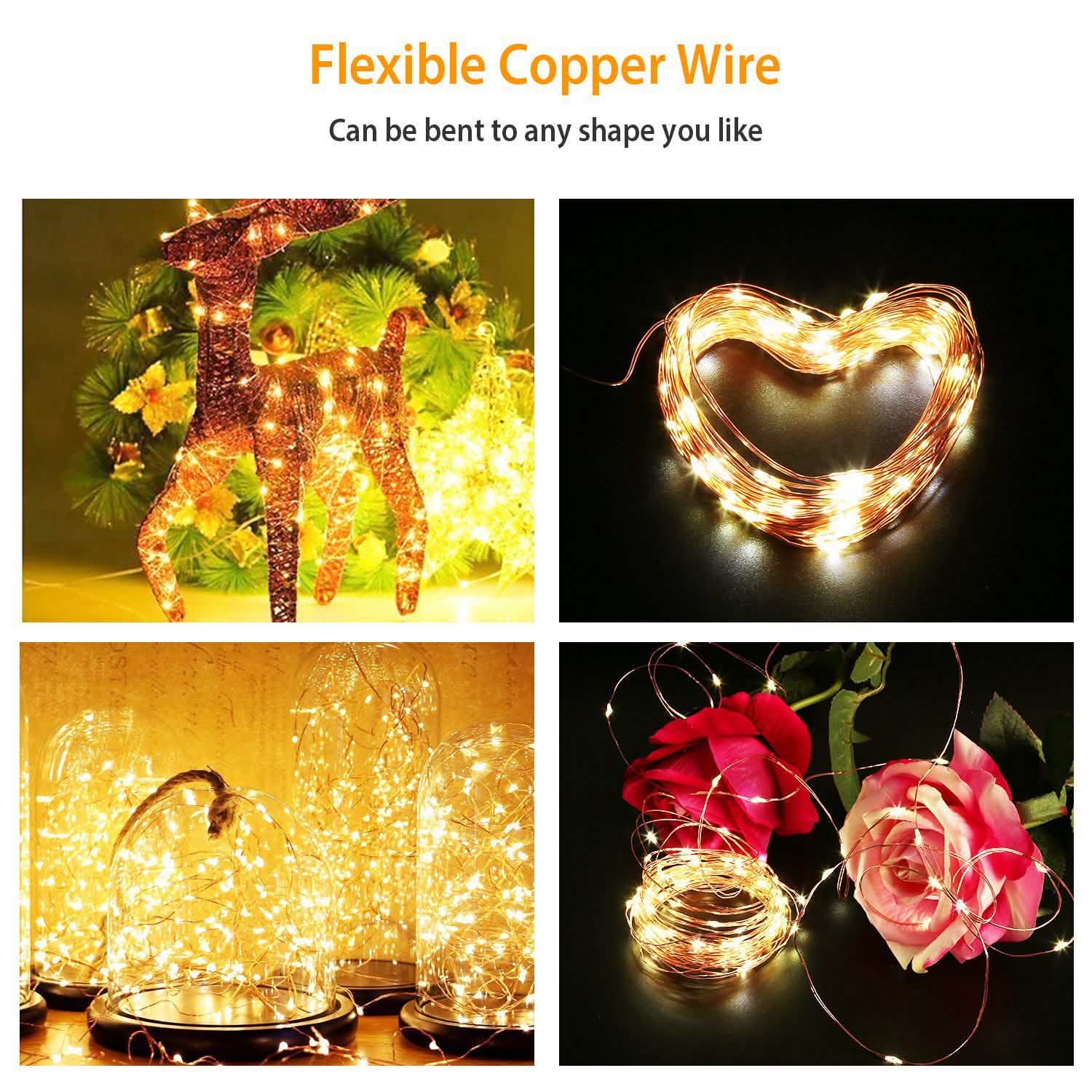 2-Piece: 100LED Beads String Lights DailySale