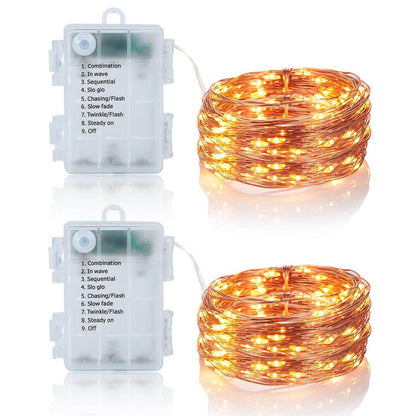 2-Piece: 100LED Beads String Lights DailySale
