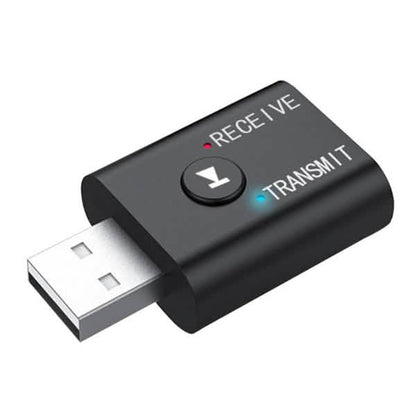2-Piece: 2-in-1 USB Wireless Bluetooth Adapter 5.0 Transmitter DailySale