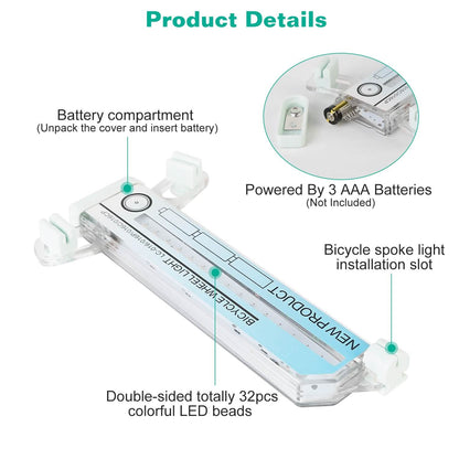 2-Piece: 32 LEDs Pattern Cycling Lights DailySale