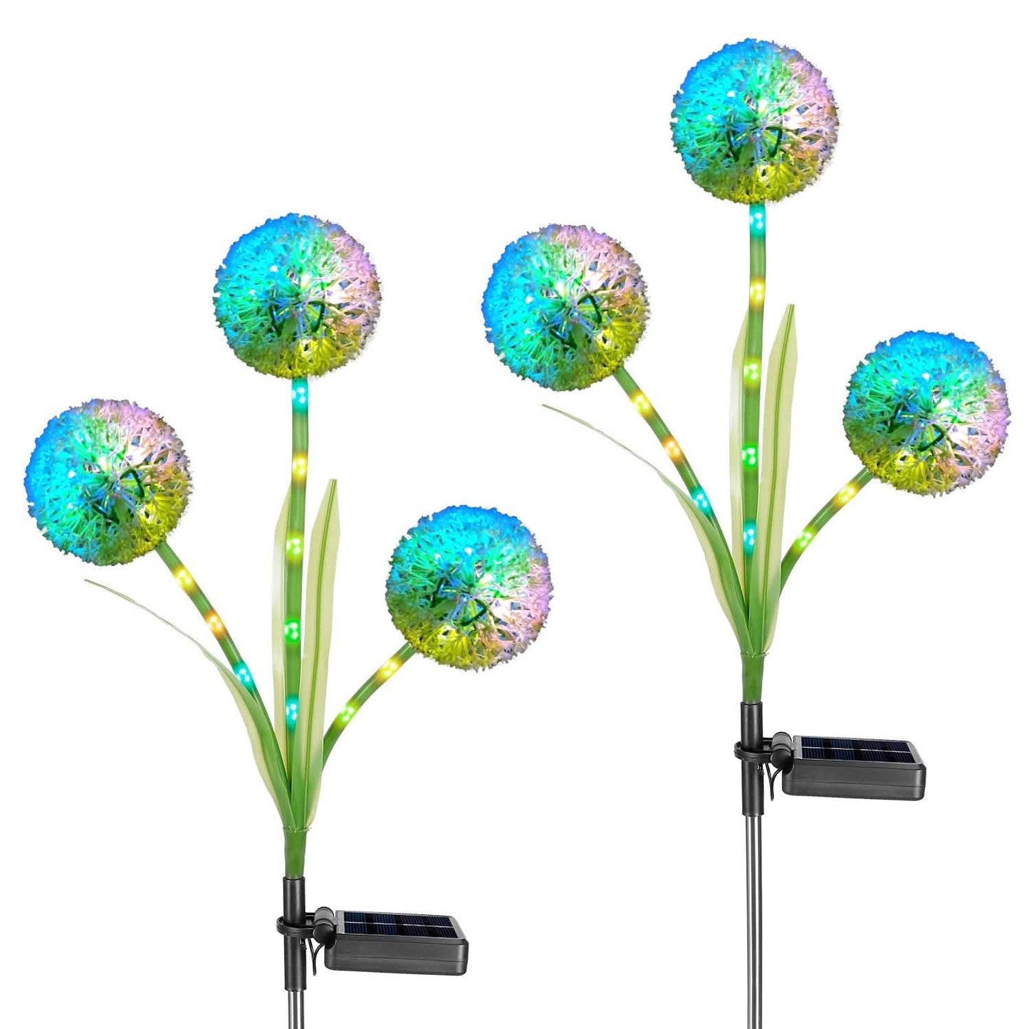2-Piece: 36 LED Dandelion Solar Lights DailySale