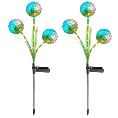 2-Piece: 36 LED Dandelion Solar Lights DailySale