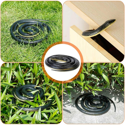2-Piece: 50" Long Realistic Rubber Snakes DailySale