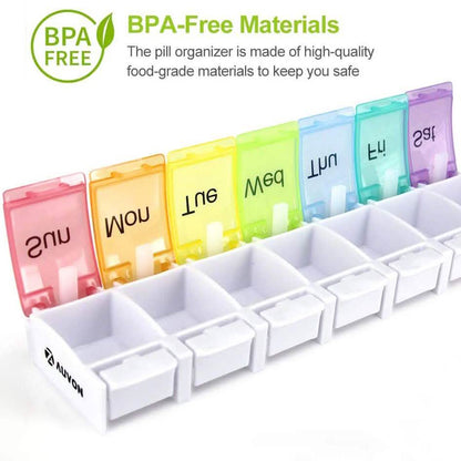 2-Piece: 7 Day Pill Box Case DailySale