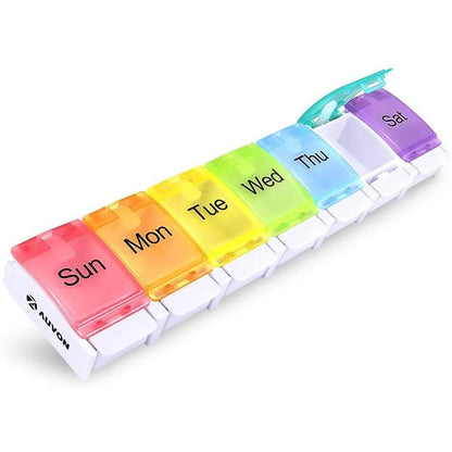 2-Piece: 7 Day Pill Box Case DailySale