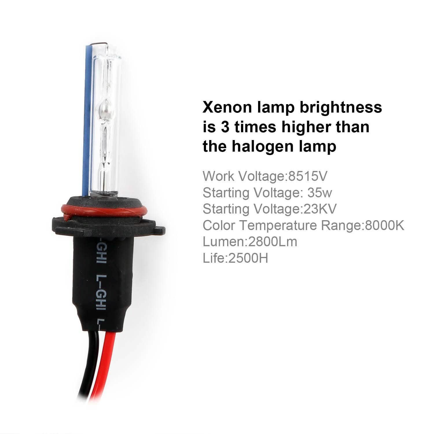 2-Piece: 9006/HB4 HID Xenon Light Bulbs DailySale