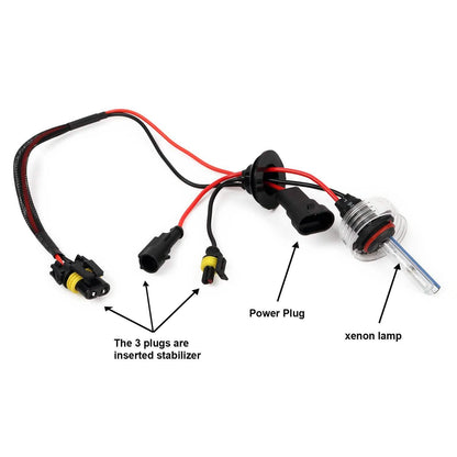 2-Piece: 9006/HB4 HID Xenon Light Bulbs DailySale