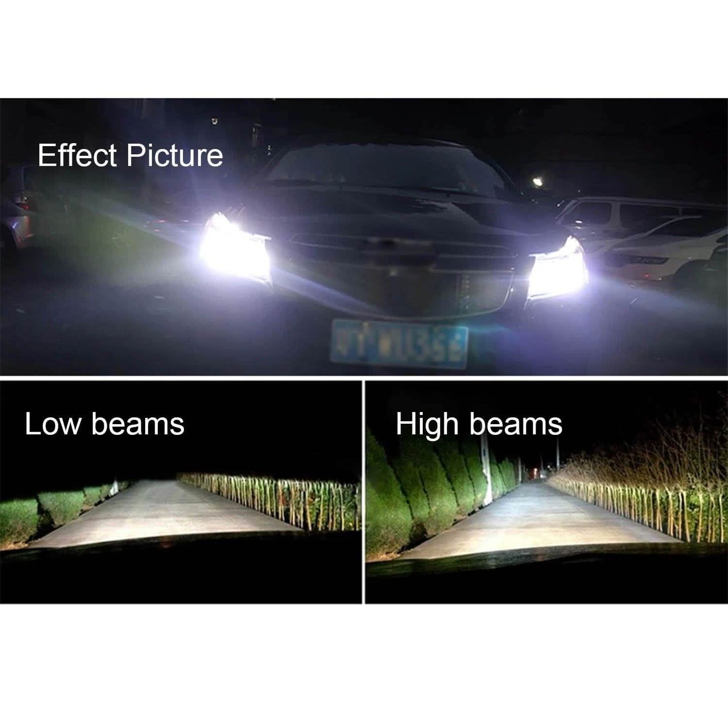2-Piece: 9006/HB4 HID Xenon Light Bulbs DailySale