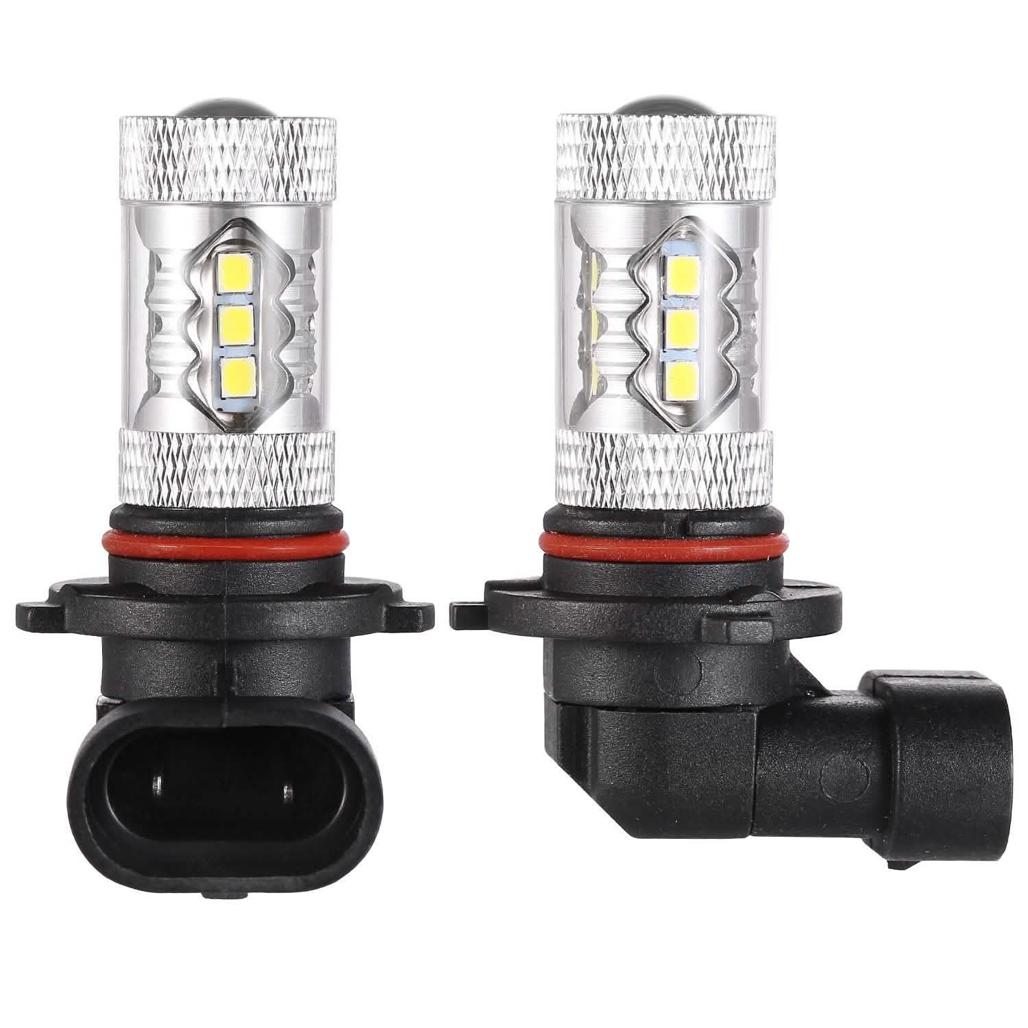 2-Piece: 980LM 80W 9006 HB4 LED Fog DRL Light Bulb DailySale