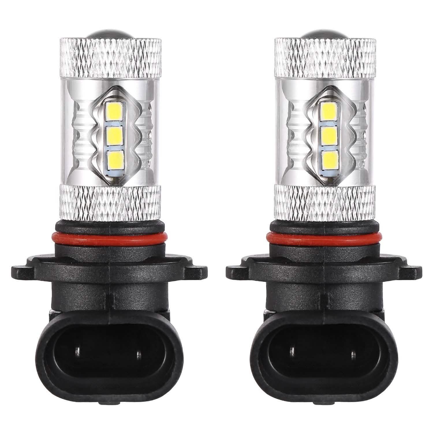 2-Piece: 980LM 80W 9006 HB4 LED Fog DRL Light Bulb DailySale