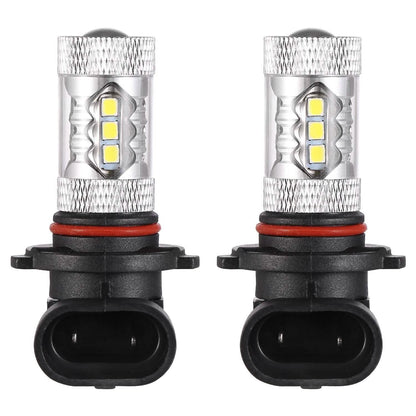2-Piece: 980LM 80W 9006 HB4 LED Fog DRL Light Bulb DailySale