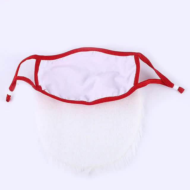 2-Piece: Adult Funny Cosplay Santa Claus Mask Face DailySale