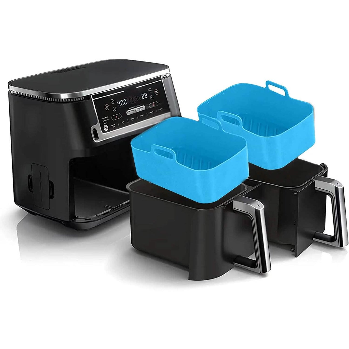2-Piece: Air Fryer Silicone Pot DailySale