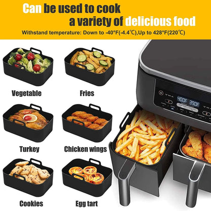 2-Piece: Air Fryer Silicone Pot DailySale