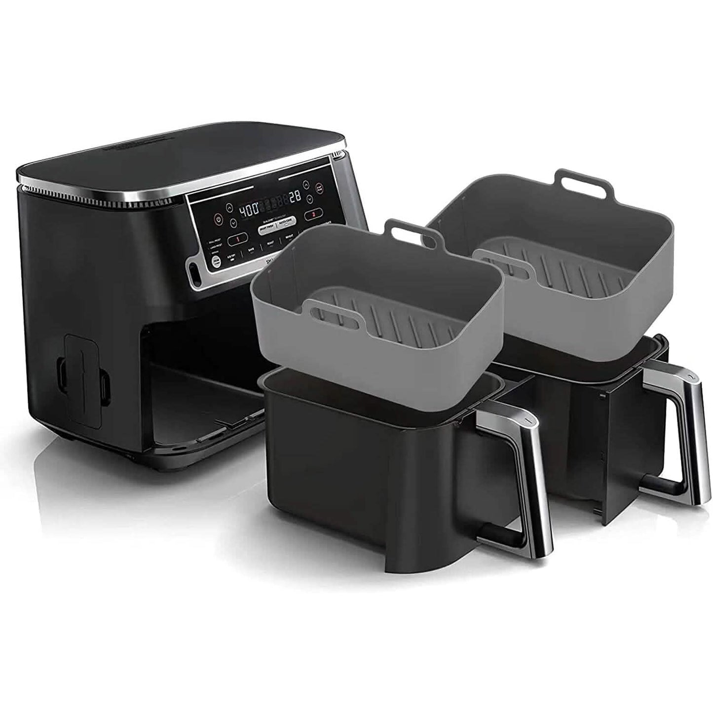 2-Piece: Air Fryer Silicone Pot DailySale