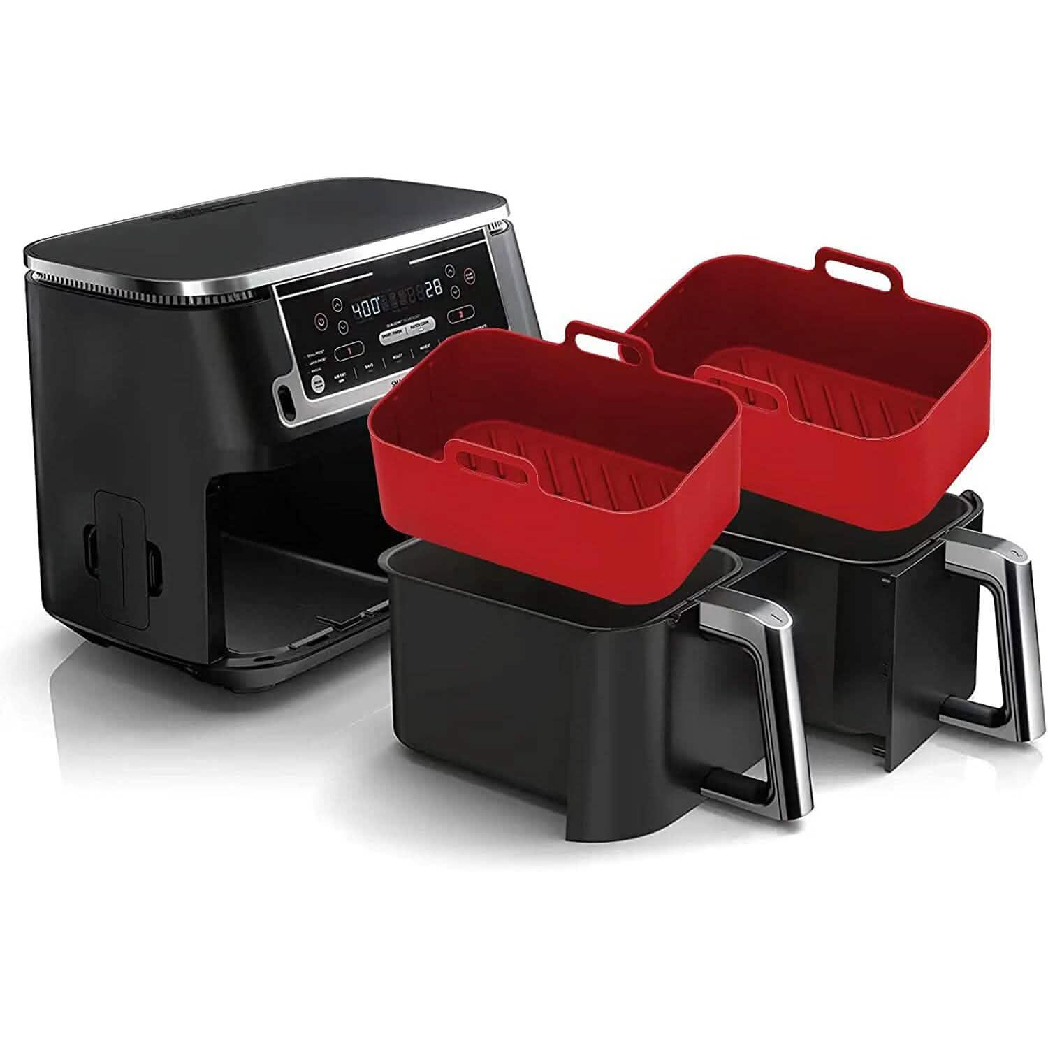 2-Piece: Air Fryer Silicone Pot DailySale