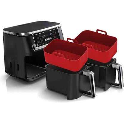 2-Piece: Air Fryer Silicone Pot DailySale