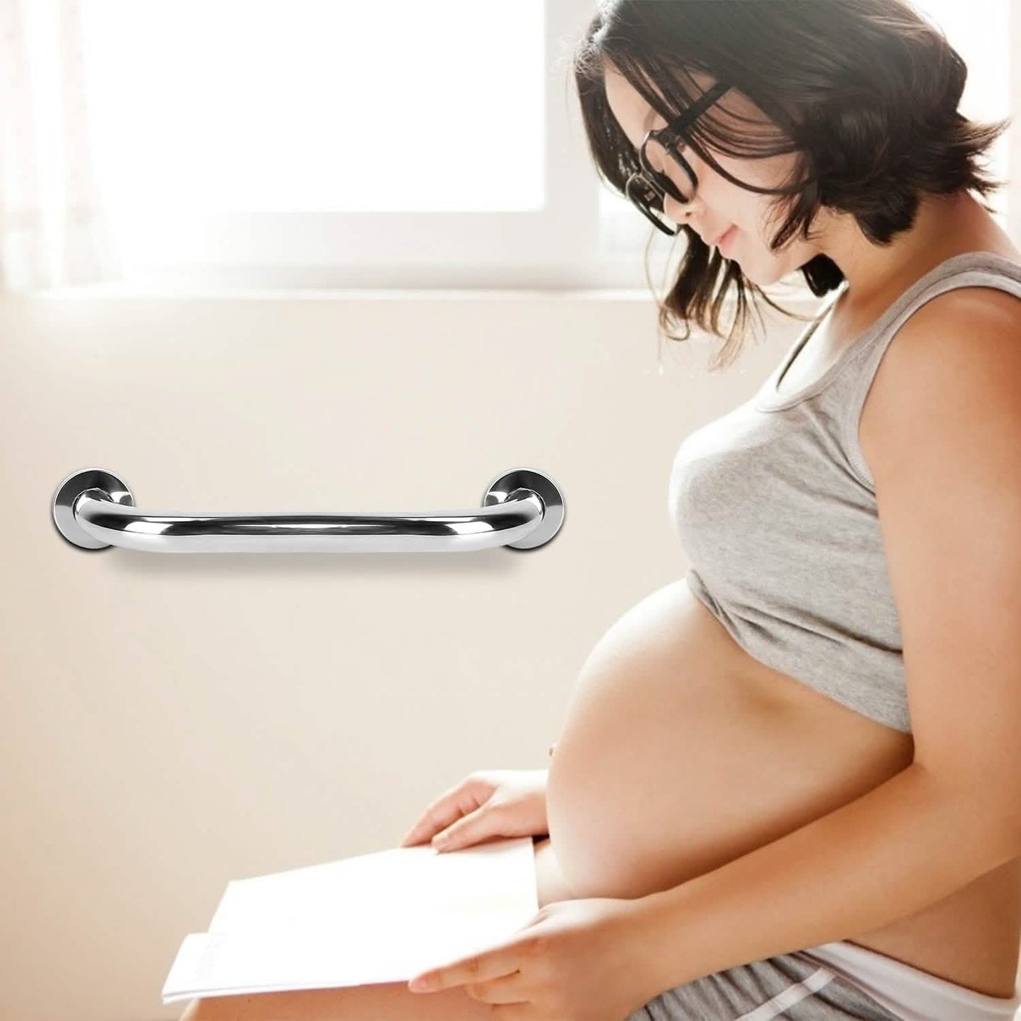 2-Piece: Bath Grab Bar DailySale