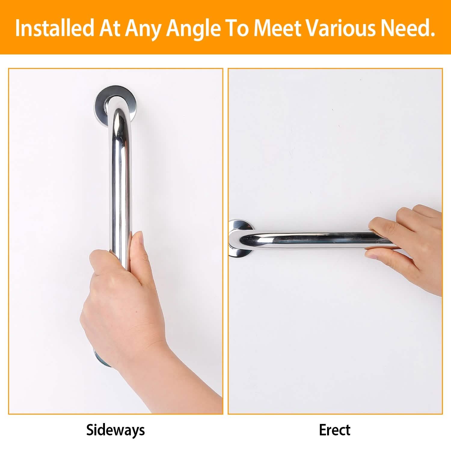 2-Piece: Bath Grab Bar DailySale