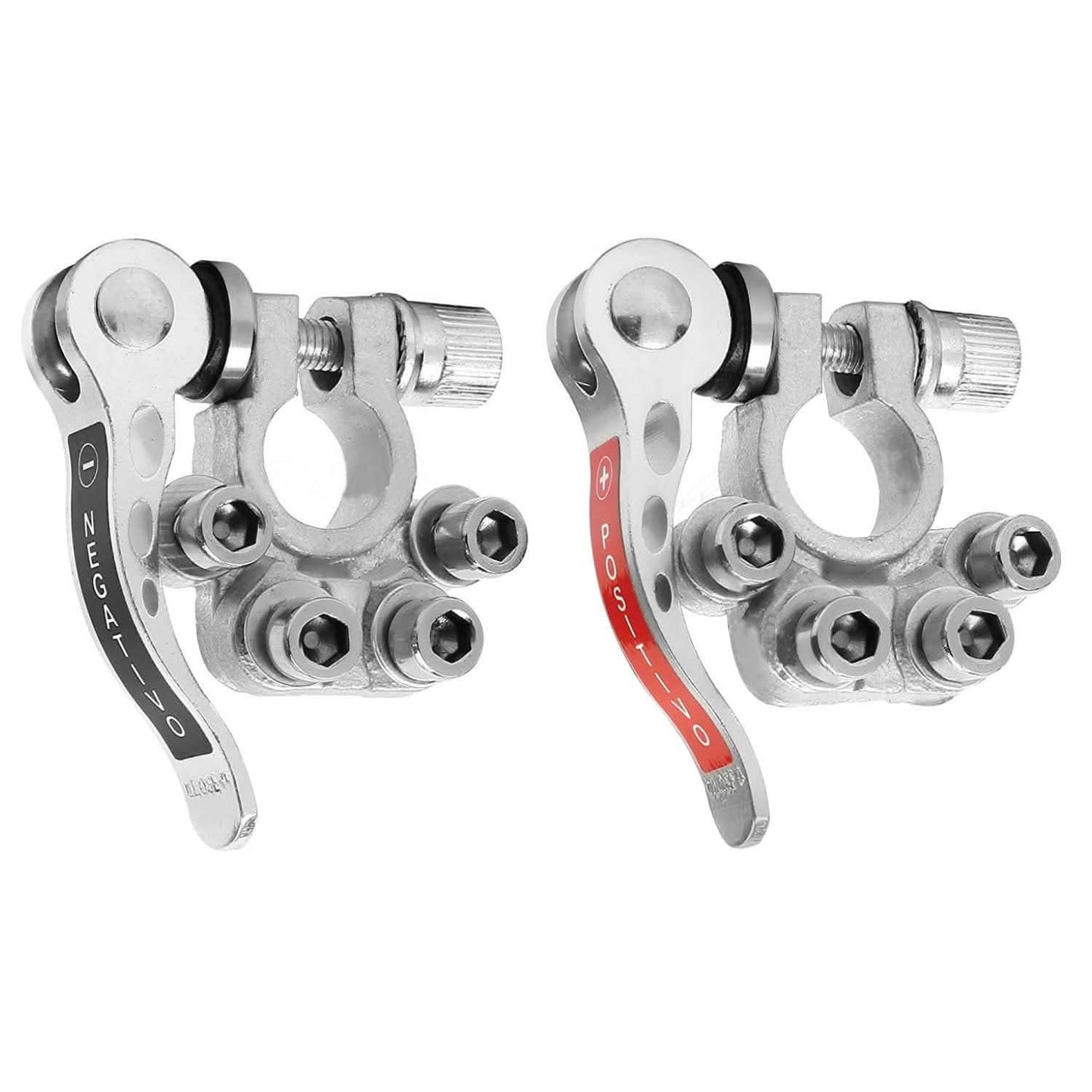 2-Piece: Battery Terminal Connector Quick Release Disconnect Car Battery DailySale