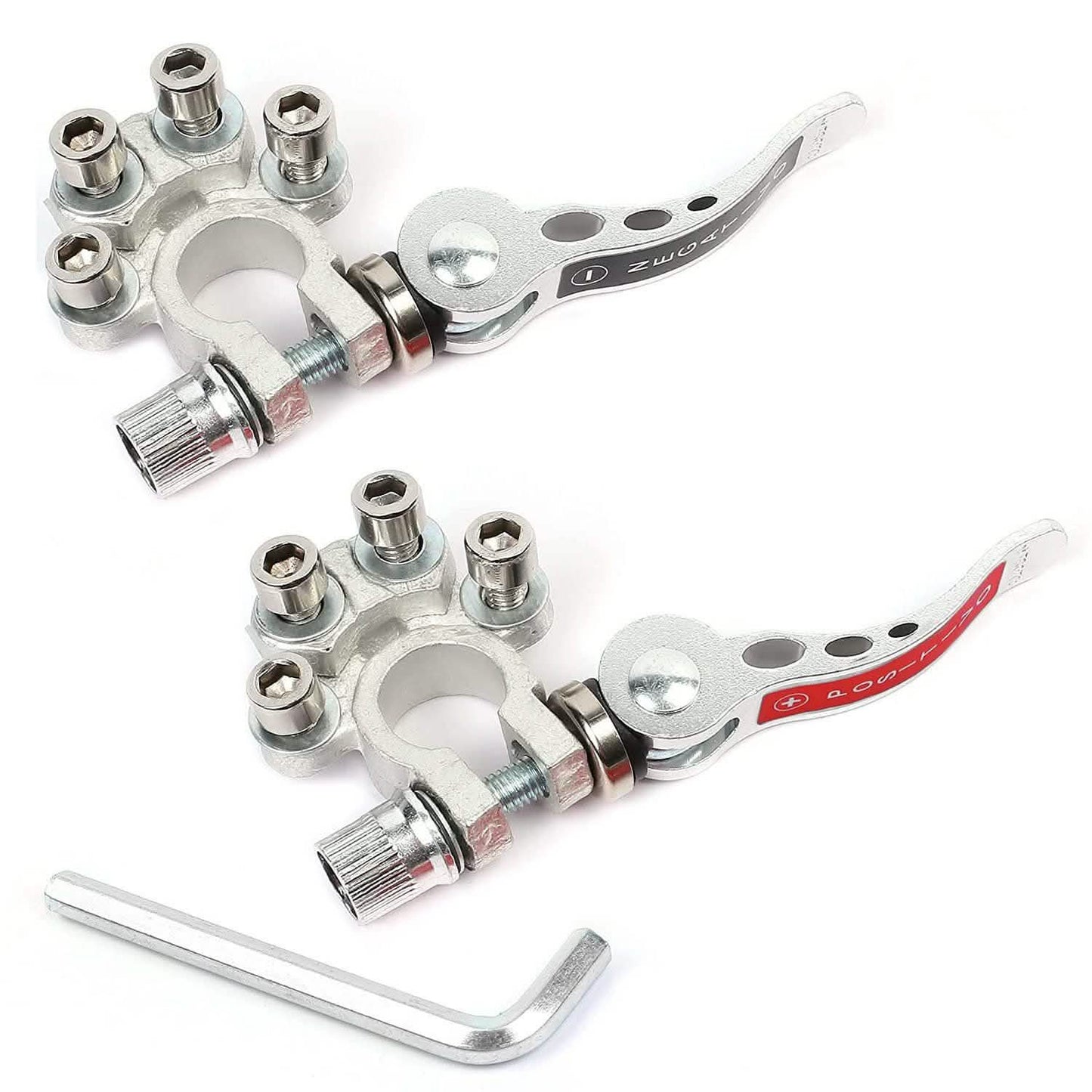 2-Piece: Battery Terminal Connector Quick Release Disconnect Car Battery DailySale