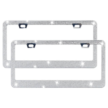 2-Piece: Bling License Plate Frames DailySale