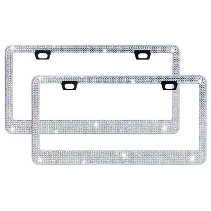 2-Piece: Bling License Plate Frames DailySale