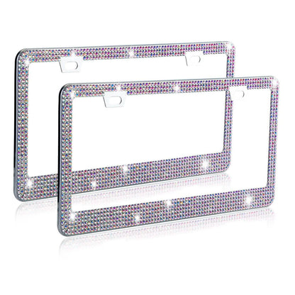 2-Piece: Bling License Plate Frames DailySale