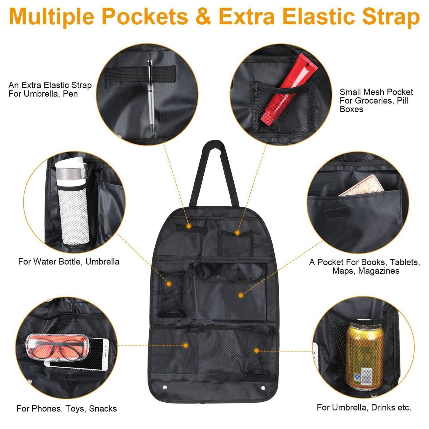 2-Piece: Car Backseat Organizer DailySale