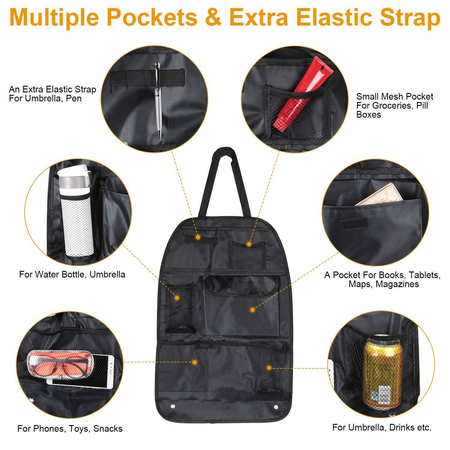 2-Piece: Car Backseat Organizer DailySale