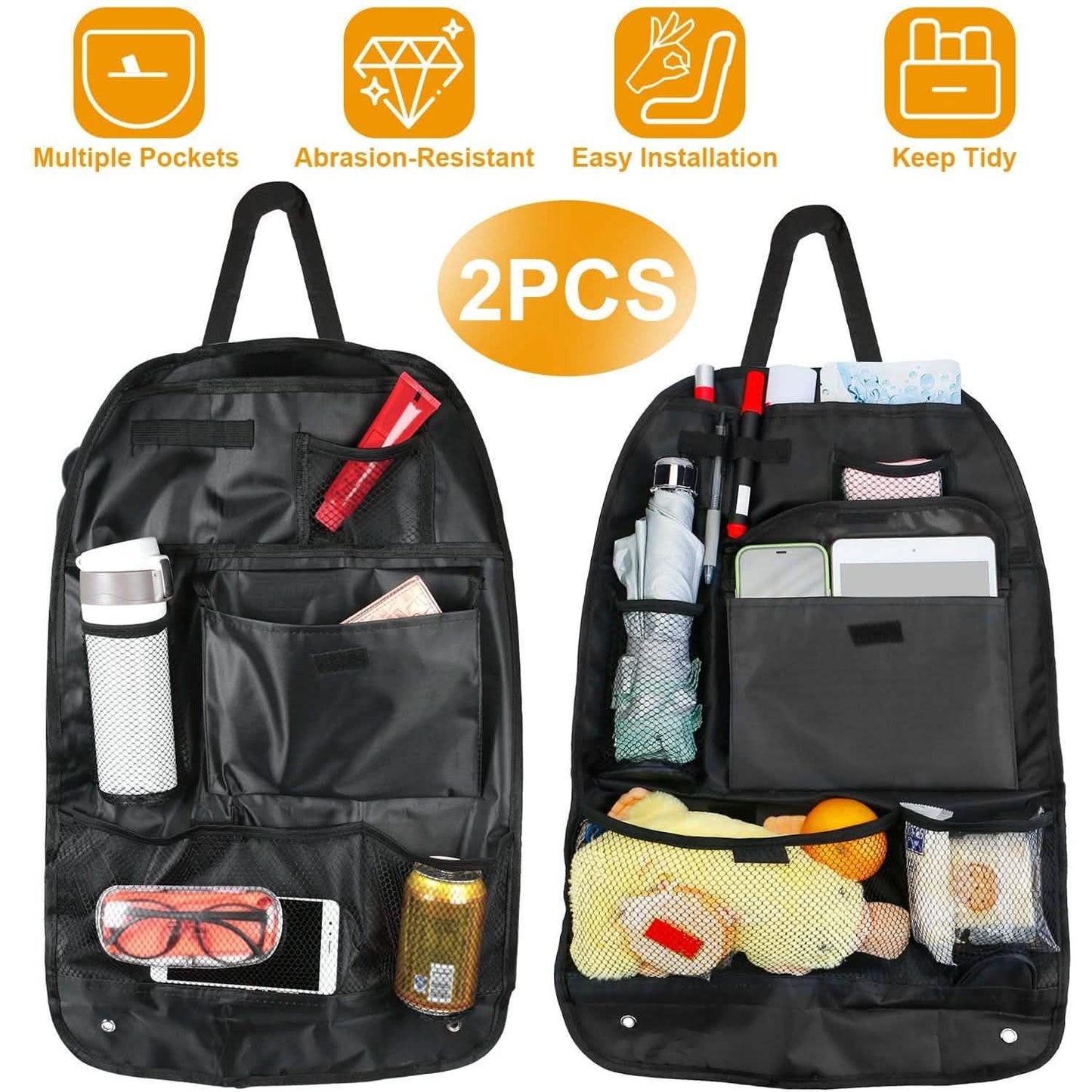 2-Piece: Car Backseat Organizer DailySale
