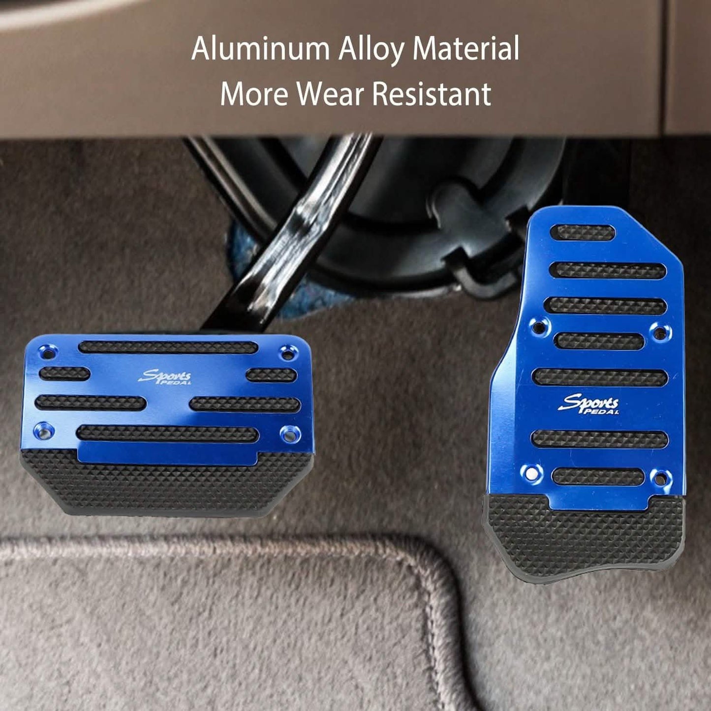 2-Piece: Car Brake Pedal Cover DailySale