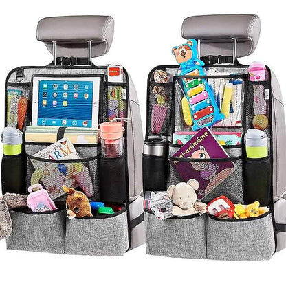 2-Piece: Car Rear Seat Organizer Storage Bag DailySale