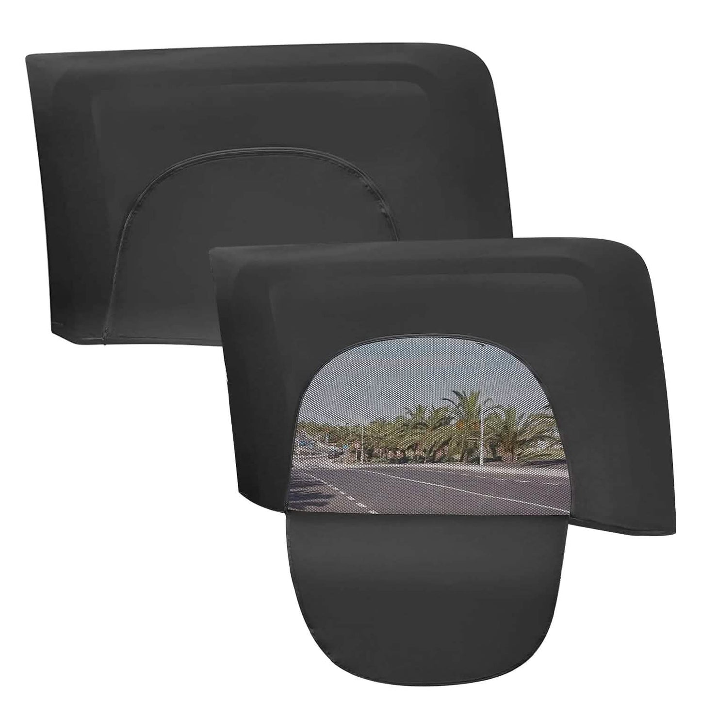 2-Piece: Car Side Window Screen Mesh Cover DailySale