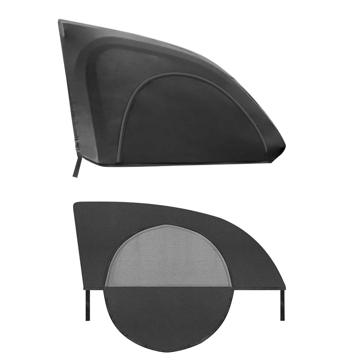 2-Piece: Car Side Window Screen Mesh Cover DailySale