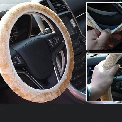 2-Piece: Car Steering Wheel Cover DailySale