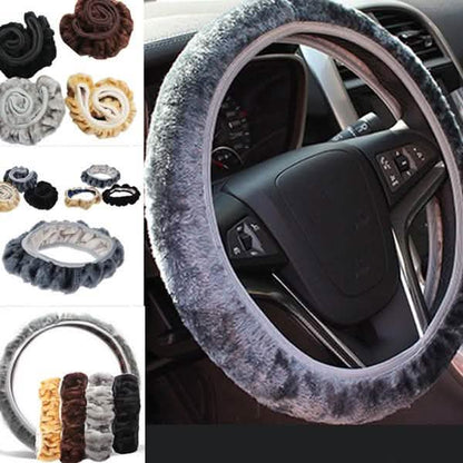 2-Piece: Car Steering Wheel Cover DailySale