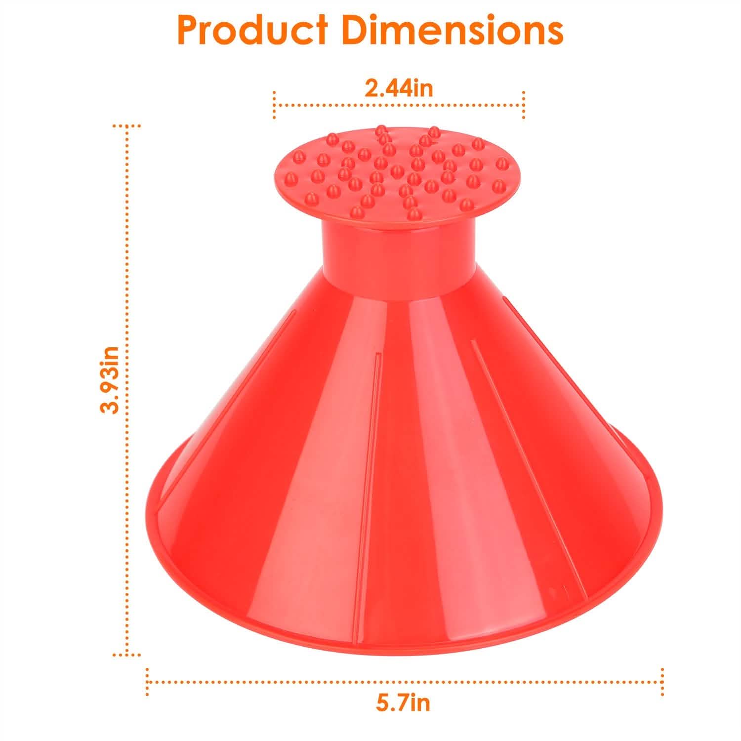 2-Piece: Car Windshield Ice Snow Scrapers DailySale
