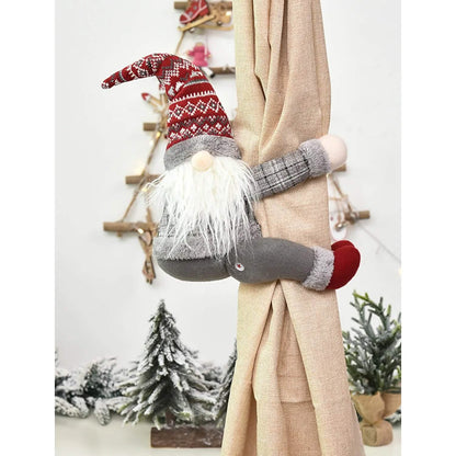 2-Piece: Christmas Gift Curtain Buckle DailySale