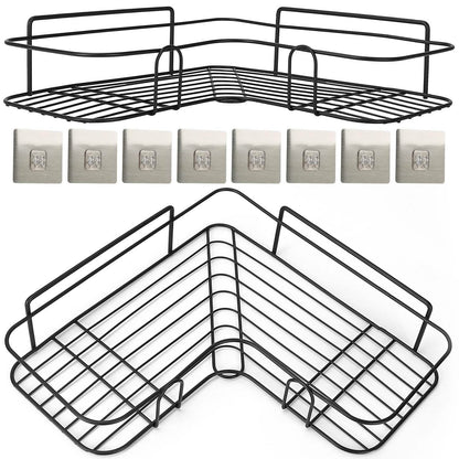 2-Piece: Corner Shower Caddy Shelves DailySale